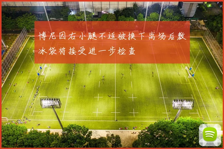 博尼因右小腿不适被换下离场后敷冰袋将接受进一步检查
