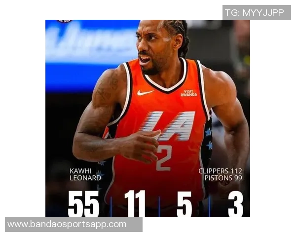 莱昂纳德全场表现出色19投11中砍下33分5篮板5助攻3抢断1盖帽正负值高达31