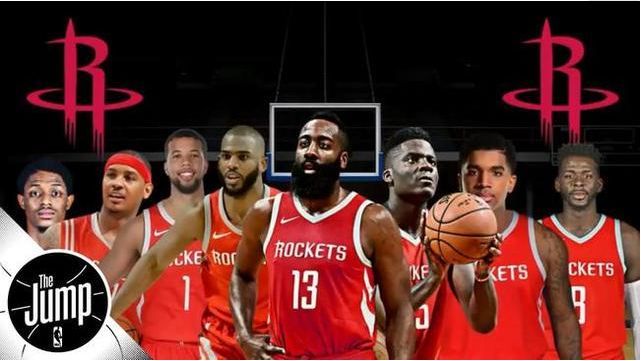 詹姆斯、杜兰特等5位NBA巨星正式加盟休斯敦火箭队